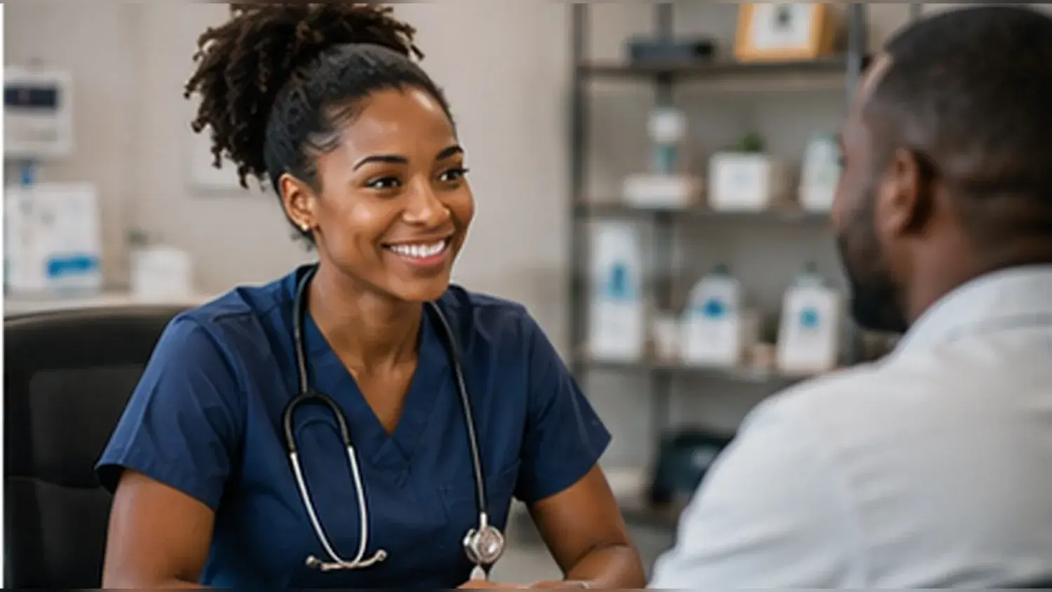 Stamina Center provider reviewing a personalized wellness plan with a patient in Houston